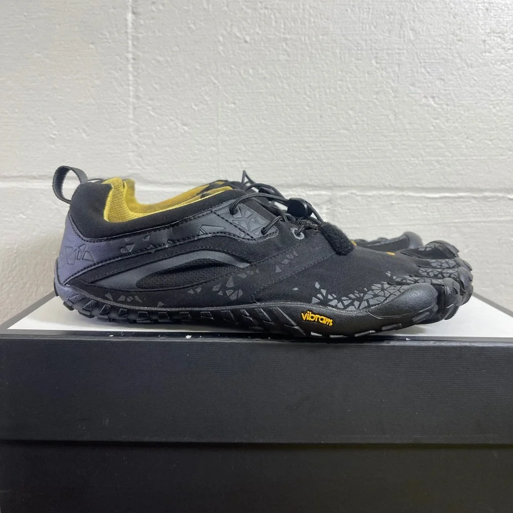 Vibram FiveFingers Spyridon MR Black Trail Running Shoes Sneaker Men 45 EU/11 US